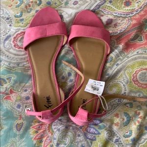 Pink flats s